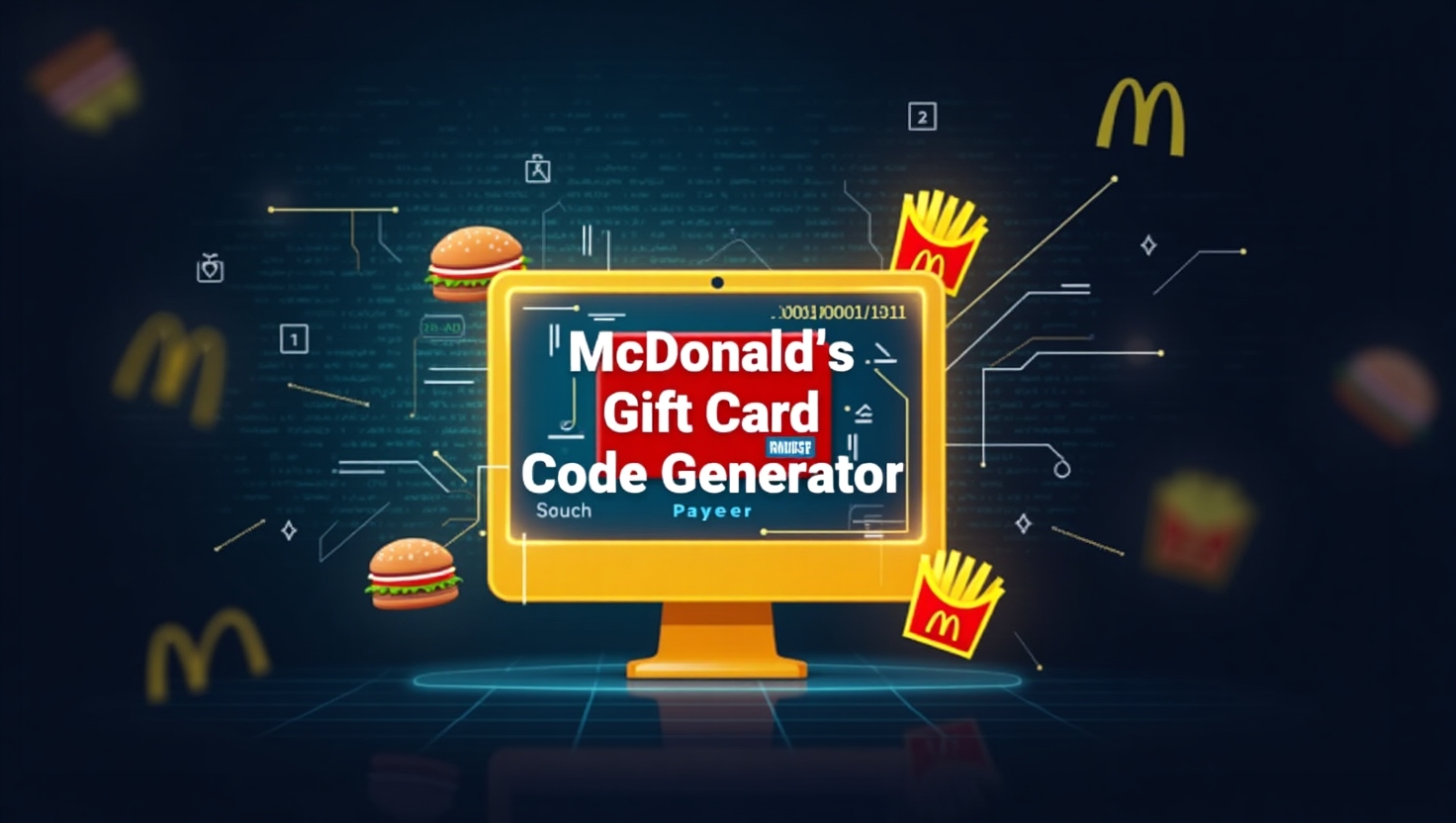 Best McDonald’s Gift Card Code Generators That Actually Work (2025 Update)