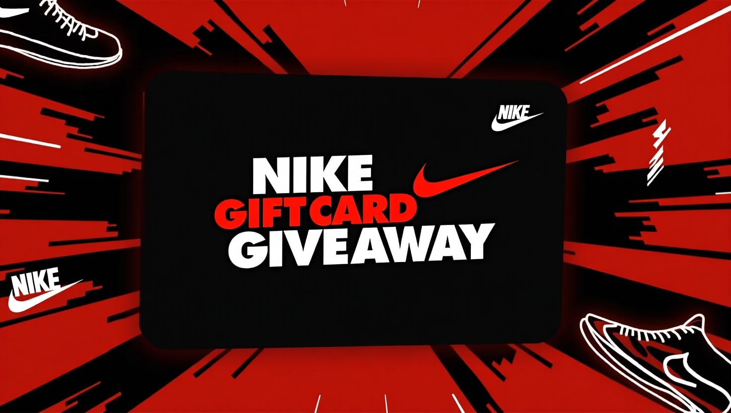 Nike Gift Card Giveaway: Win $100 to Spend on Your Favorite Kicks