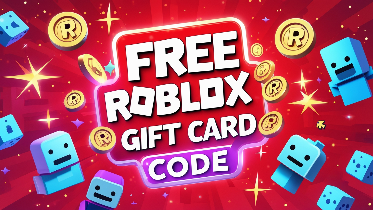 Free Roblox Gift Card Code Generator – Safe, Verified, and Updated